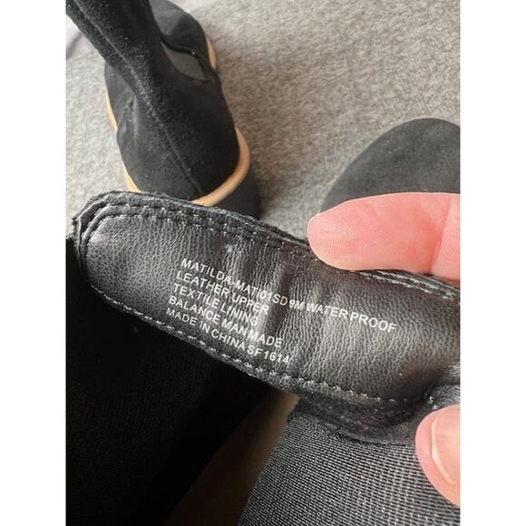 Blondo Womens Mayes Black Suede Ankle Boots Shoes 9 Medium (B,M) BHFO 4255 - Picture 6 of 8